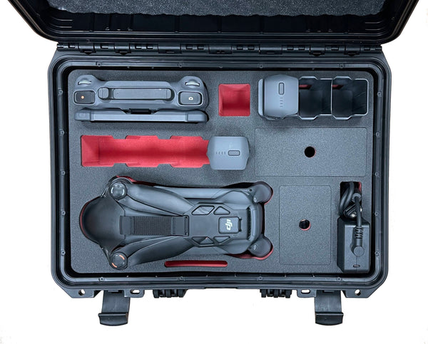 best backpack for gh5 mavic pro laptop MC-CASES® Case for DJI Mavic 4 Pro - Explorer Edition - with lots of space