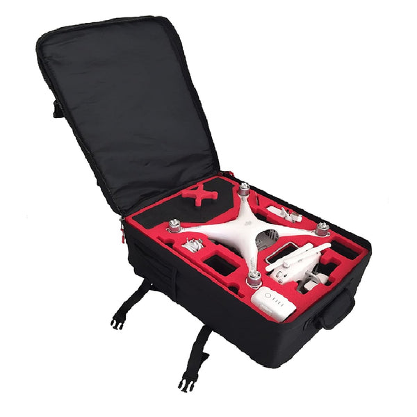 Backpack transport backpack from MC CASES suitable for DJI Phantom 3, Professional Advanced and Phantom Professional Plus