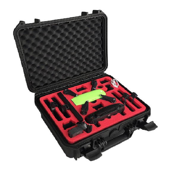 MC-CASES transport case for DJI Spark Space for lots of accessories Explorer Edition Made in Germany Outdoor case IP67 waterproof