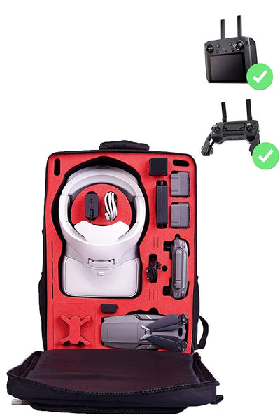 dji goggles mavic 2 pro MC-CASES® Transport Backpack for DJI Mavic 2 & DJI Goggles & Smart Rem