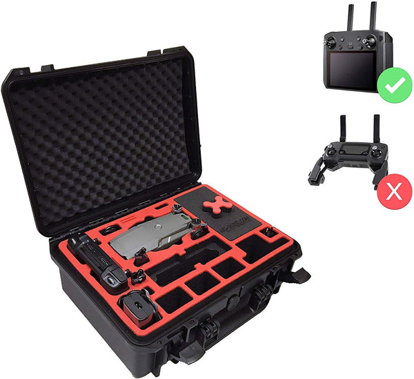 MC-CASES® case for DJI Mavic 2 Pro / Zoom and Smart Controller - Explorer  Edition - space for up to 9 batteries