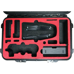 Professional case / box / transport box suitable for DJI Mavic Air with space for many batteries and accessories of the large Mavic Air Fly More Combo Edition from the market leader MC-CASES® - Made in Germany - 5 year guarantee