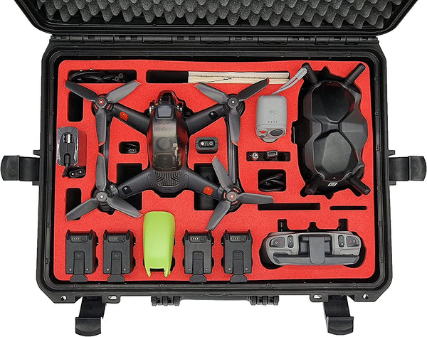 MC-CASES Transportkoffer speziell für DJI FPV Combo - Explorer Edition -  MC-CASES ONLINESHOP