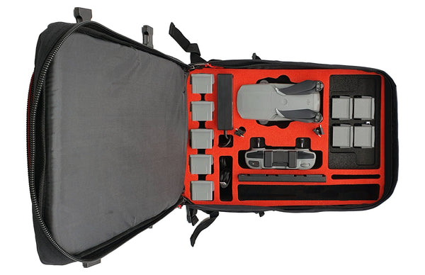 MC-CASES® Backpack for DJI Mavic Air Standard and DJI Smart Controller Extremely comfortable Lots of space