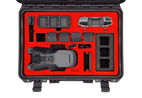 MC-CASES® Case for DJI Mavic Explorer Edition with lots of space for accessories Made in Germany