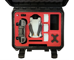 Mallette professionnelle pour DJI Mini 3 Pro - S'adapte au Mini 3 RC - Peut contenir jusqu'à 9 batteries - Convient pour le combo complet Fly More