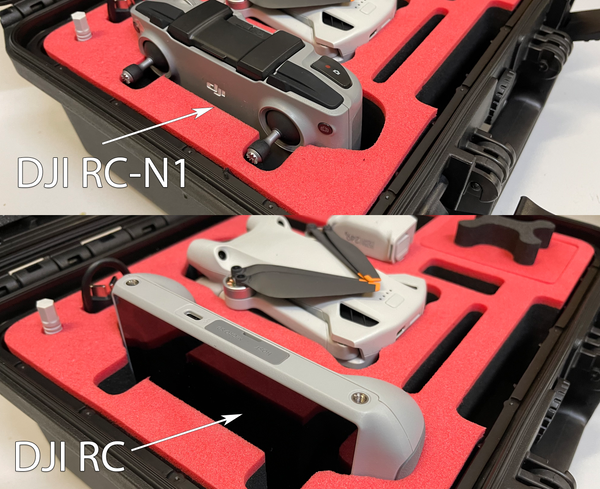 Sac à dos rigide pour DJI Mini 3 Pro Drone et Accessoires Sac à dos de  voyage étanche résistant aux chocs pour DJI Mini 3 Pro, RC N1 télécommande/ DJI RC, Hélice, Batterie