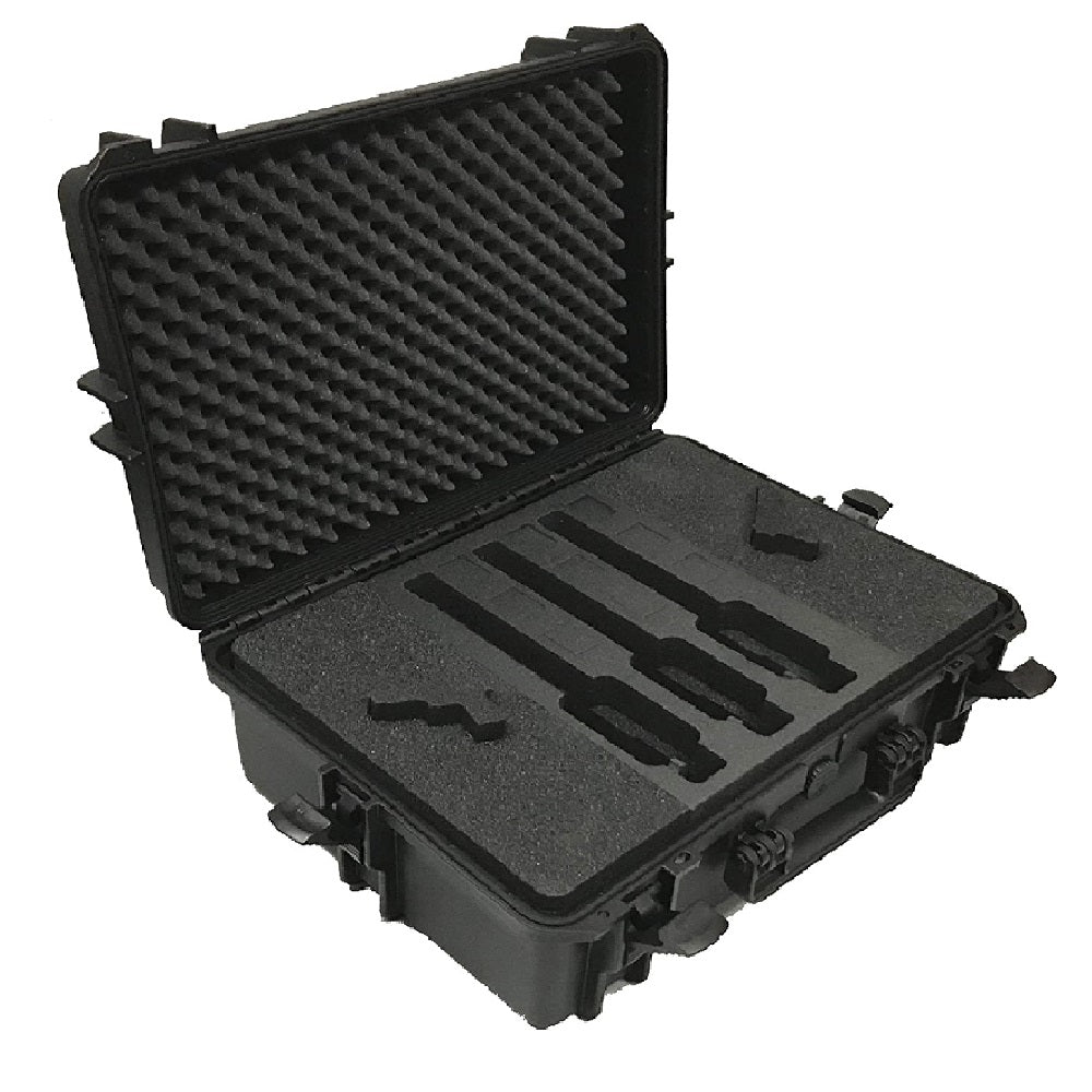 MC-CASES ® Professional pistol case for up to 5 pistols and 9 magazine ...